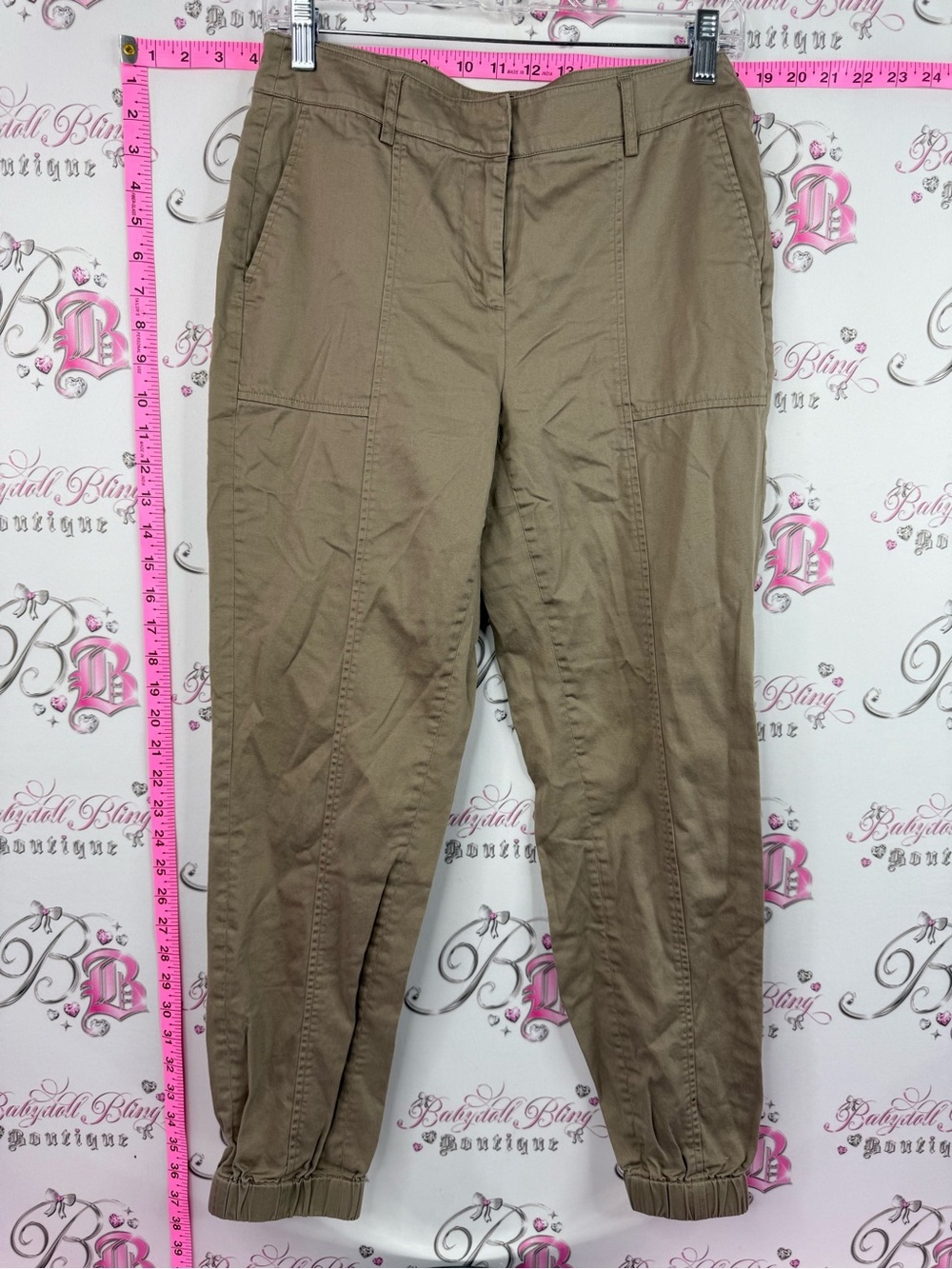 RW&CO. Pants jogger cargo Khaki Casual Jogger Pants